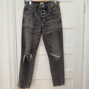 Citizens of Humanity Liya high rise classic fit crop jeans